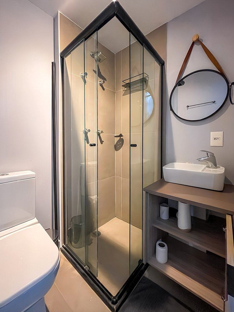 Beautiful studio with home office on Oscar Freire