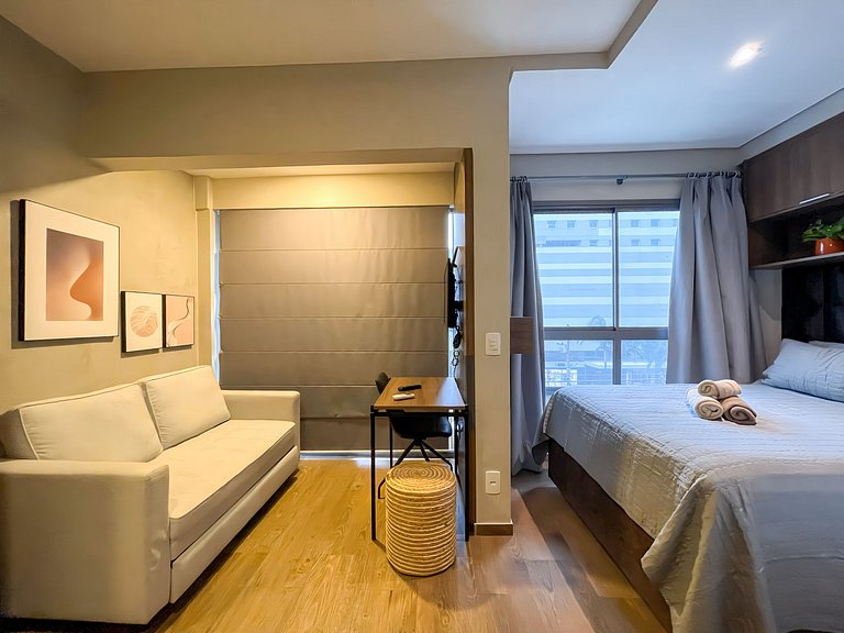Comfort and Practicality 5 minutes from Faria Lima