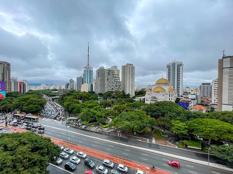 Piscina y terraza en Paraíso, con estacionamiento disponible