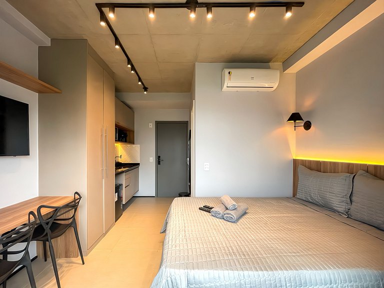 Piscina y terraza en Paraíso, con estacionamiento disponible