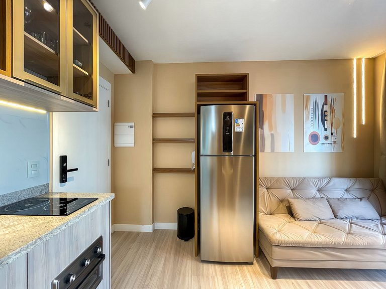 Garage and pool in Jardins Paulistas