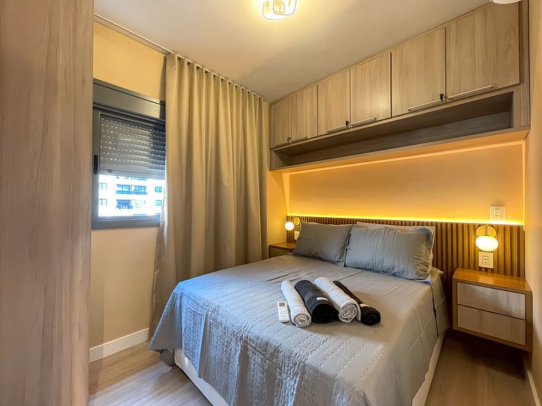 Garage and pool in Jardins Paulistas