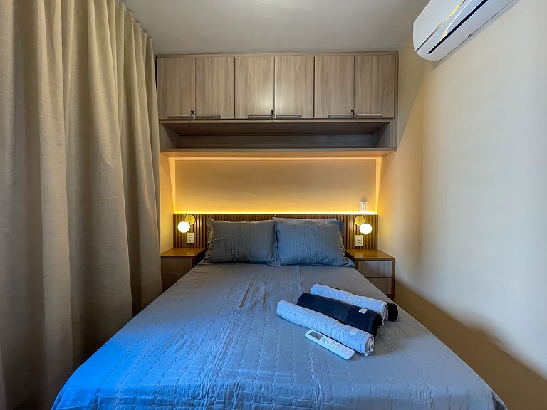 Garage and pool in Jardins Paulistas