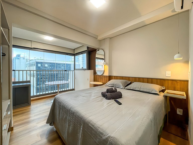 Apartamento completo con piscina en Vila Mariana