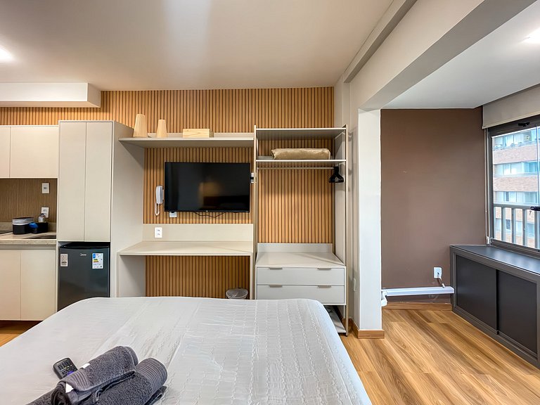 Apartamento completo con piscina en Vila Mariana