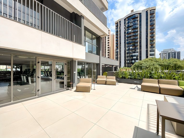Modern studio apartment near São Paulo Hospital