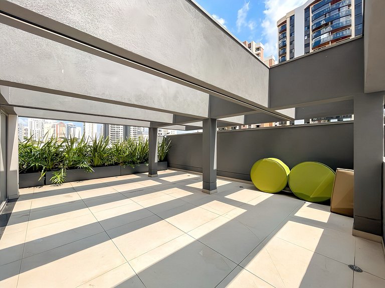 Modern studio apartment near São Paulo Hospital