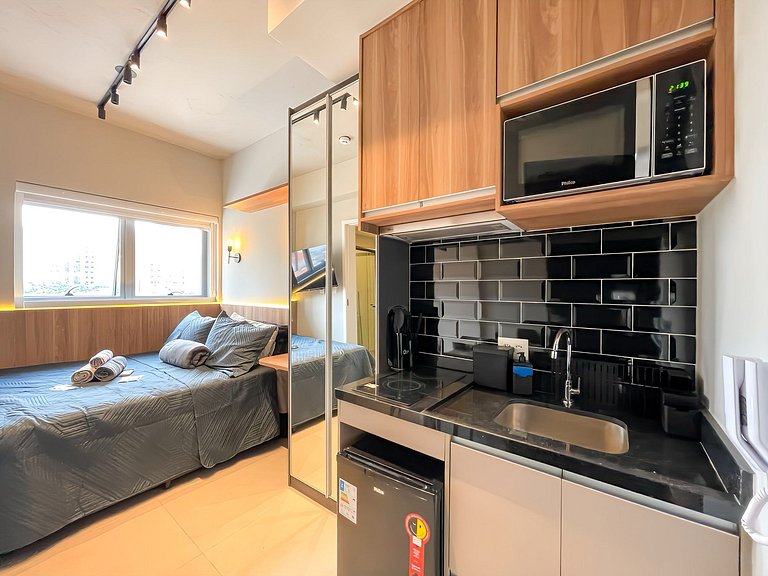 Modern studio apartment near São Paulo Hospital