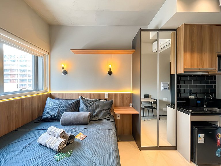 Studio com Varanda | Metrô Hospital São Paulo