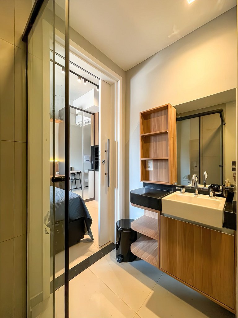 Modern studio apartment near São Paulo Hospital