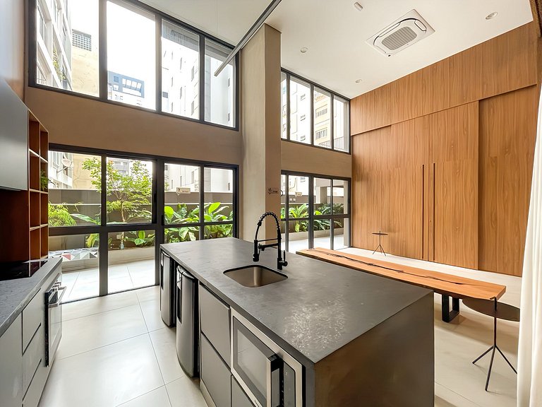 Pamplona condomínio e conforto, ao lado do metrô Trianon-Mas