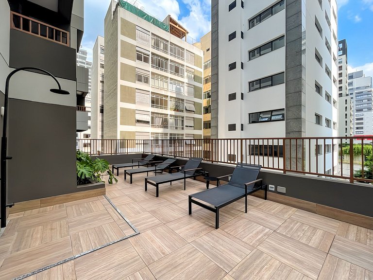 Pamplona condomínio e conforto, ao lado do metrô Trianon-Mas