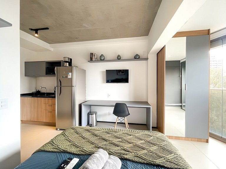 Piscina y terraza en Paraiso, con estacionamiento disponible