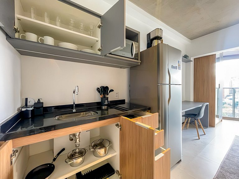 Piscina y terraza en Paraiso, con estacionamiento disponible