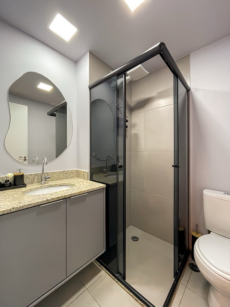 Departamento nuevo con piscina, cerca del metro Higienópolis