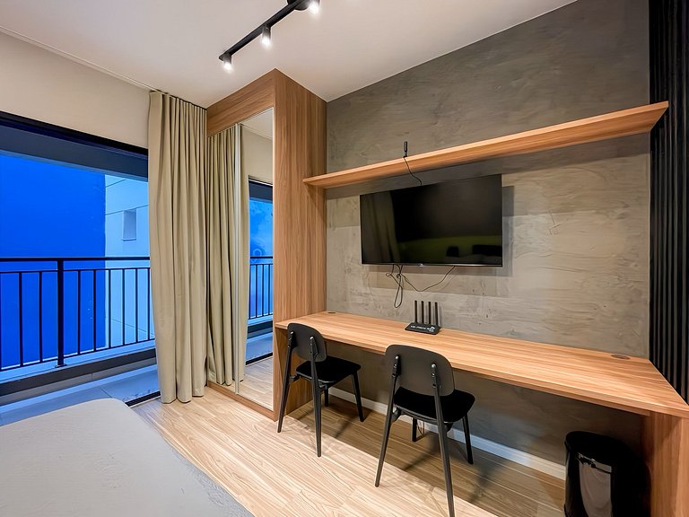 Departamento NUEVO con piscina, metro Higienópolis