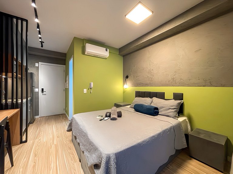 Departamento NUEVO con piscina, metro Higienópolis
