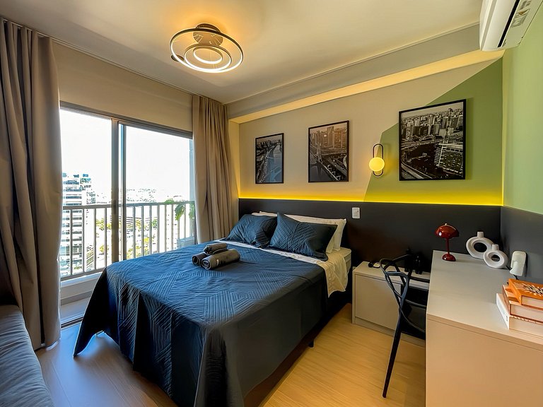 Enjoy a swimming pool and a convenient location near the Far