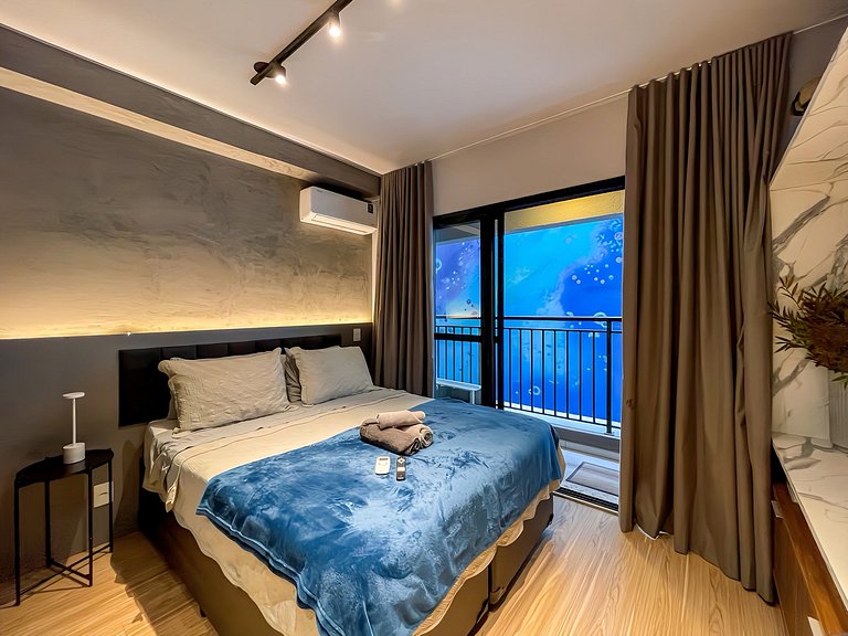 NEW apartment with swimming pool, Higienópolis