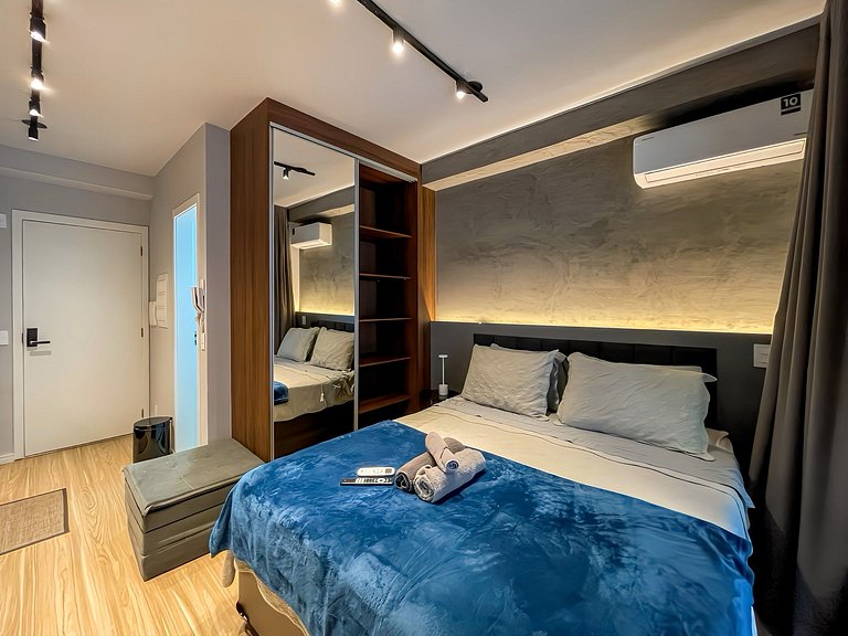 Departamento NUEVO con piscina, metro Higienópolis