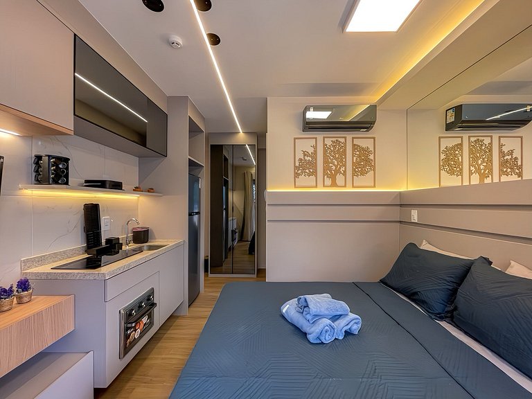 Includes pool and balcony in Vila Mariana