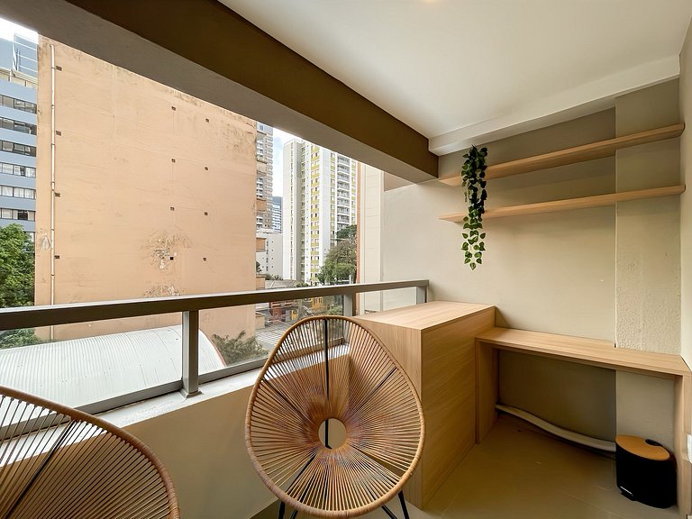 Piscina e Academia | Próx. Paulista | 4º Andar