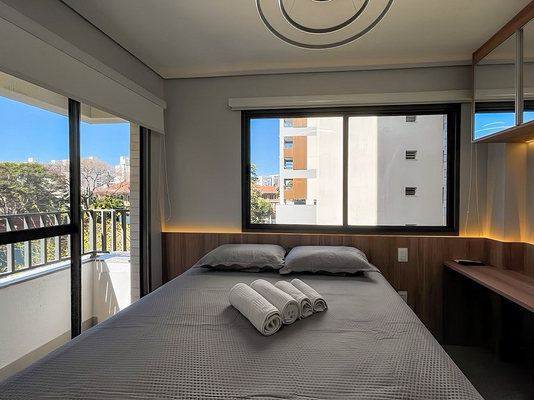 Located near Ibirapuera Park