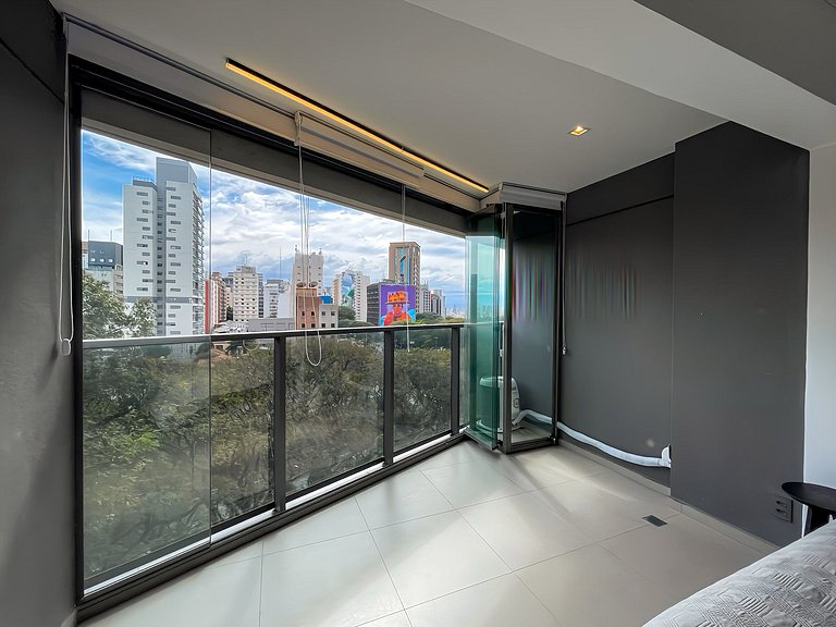 Piscina y terraza en Paraíso, con estacionamiento disponible