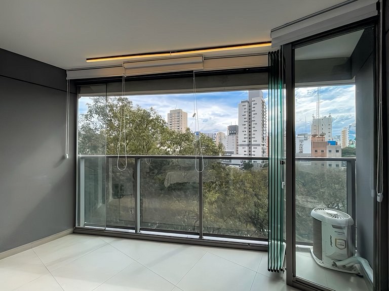 Piscina y terraza en Paraíso, con estacionamiento disponible