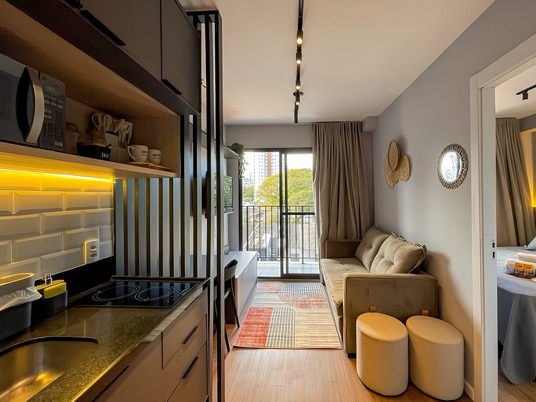 Vila Olímpia Stay w/ Balcony & Pool