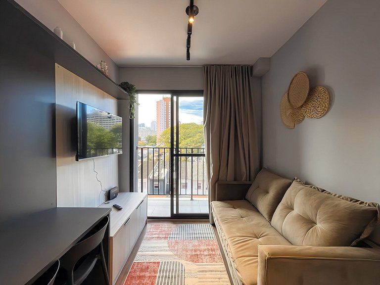 Vila Olímpia Stay w/ Balcony & Pool