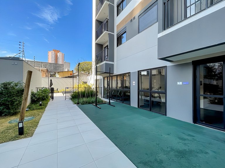 Vila Olímpia: piscina, varanda e Wi‑Fi