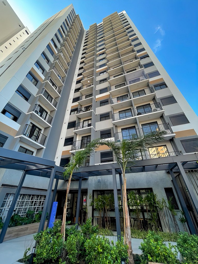 Próximo ao Metrô e Faria Lima – 1 Dorm