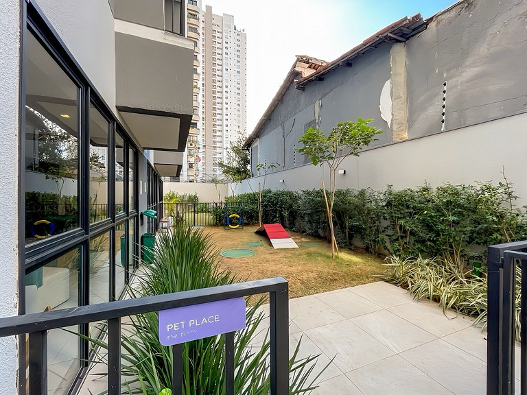 Próximo ao Metrô e Faria Lima – 1 Dorm