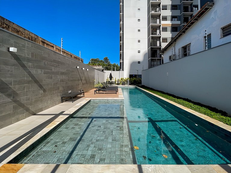 Próximo ao Metrô e Faria Lima – 1 Dorm