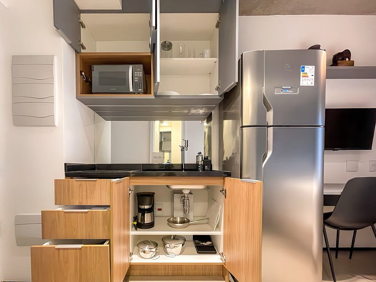 Balcony and Comfort at On Melo Alves