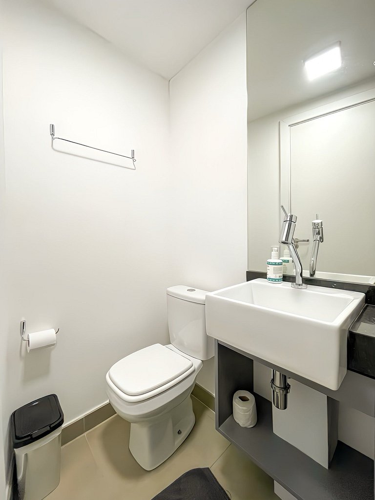 Varanda perfeita em localização privilegiada