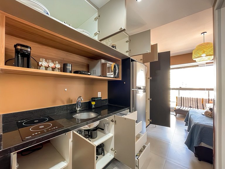 Pool and Sauna near Paulista – Sleeps up to 3 guests