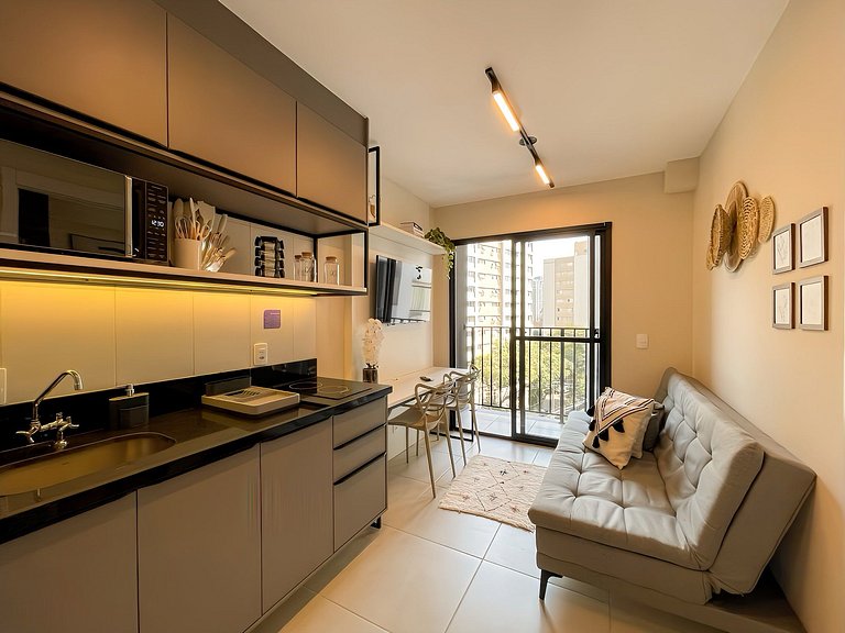 Stylish Stay at Vibe Vila Olímpia