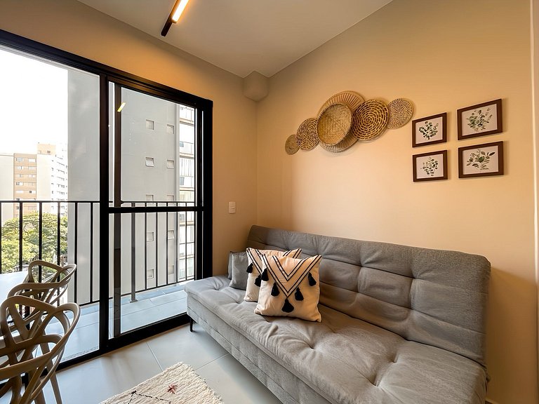 Stylish Stay at Vibe Vila Olímpia