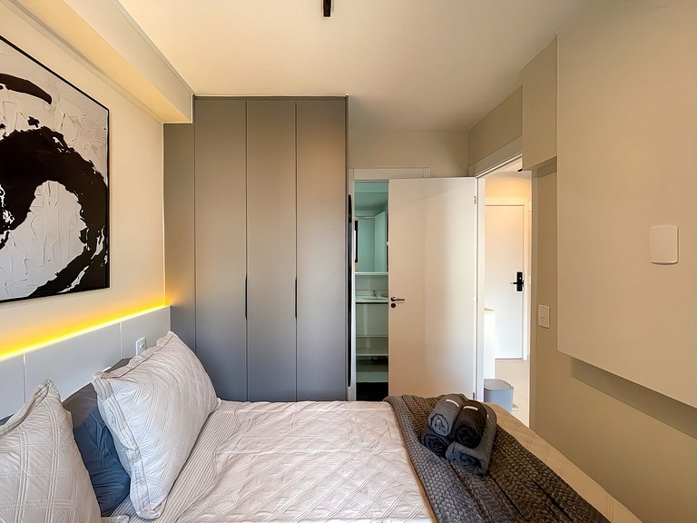 Stylish Stay at Vibe Vila Olímpia