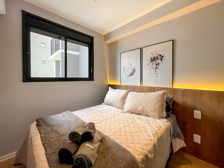 Vila Olímpia Stay w/ Balcony & Pool