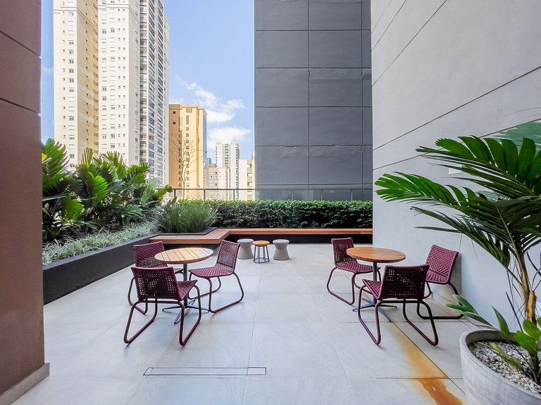 Apartamento com piscina na vila mariana