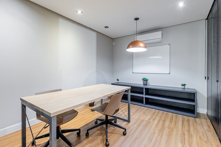 Studio Ideal p/ 2 com Varanda Charmosa