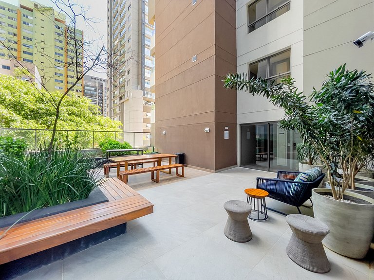 Apartamento completo com piscina na Vila Mariana