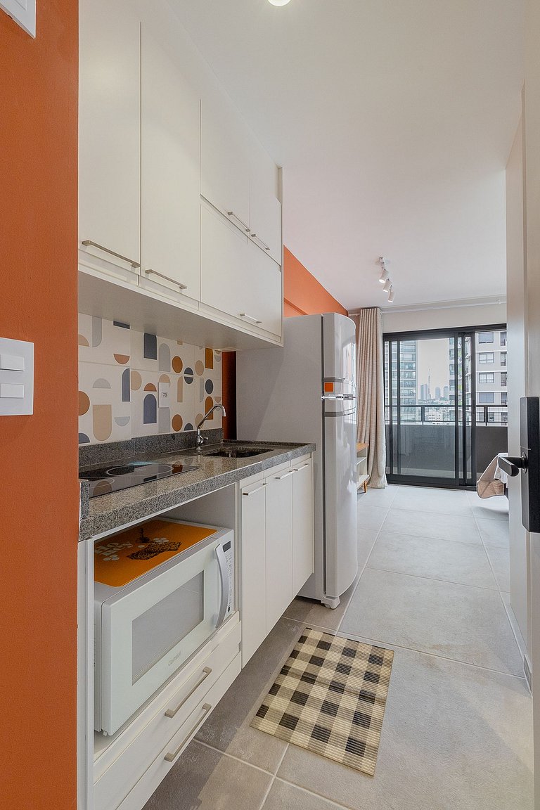 Refugio moderno cerca de la PUC-SP