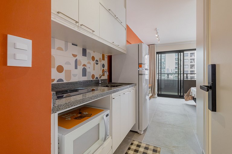 Refugio moderno cerca de la PUC-SP