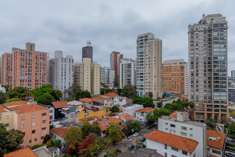 Vista incrível em andar alto – Perdizes