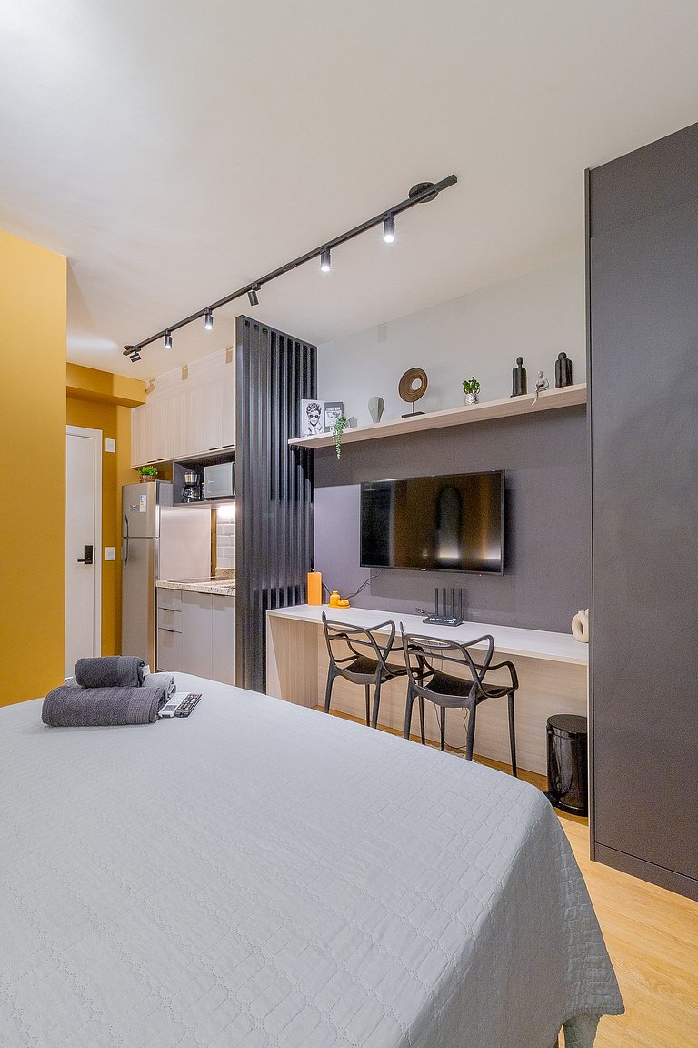 Departamento NUEVO con piscina, metro Higienópolis