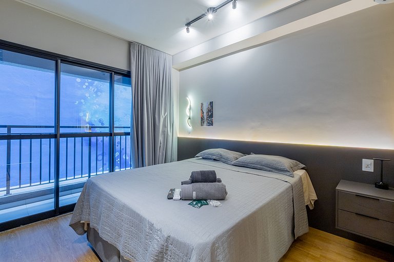 Departamento NUEVO con piscina, metro Higienópolis